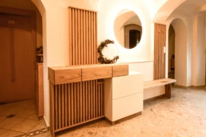 Ein Vorraum/Gang gestaltet von der Eicher